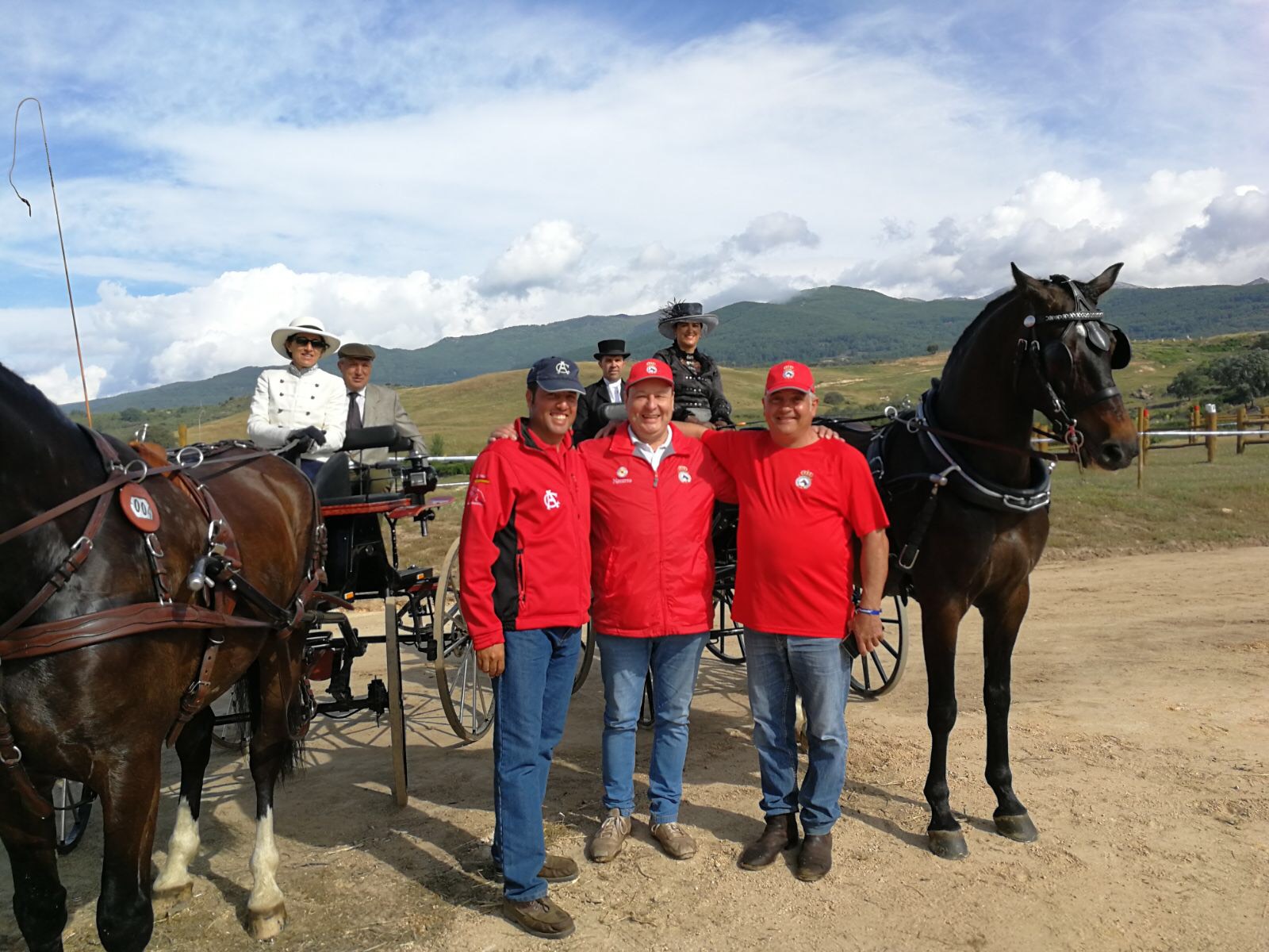 Excelente representaci&oacute;n Navarra en la Copa S.M. el Rey de Enganches 2018